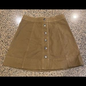 Madewell Denim Mini Skirt Size XXS
